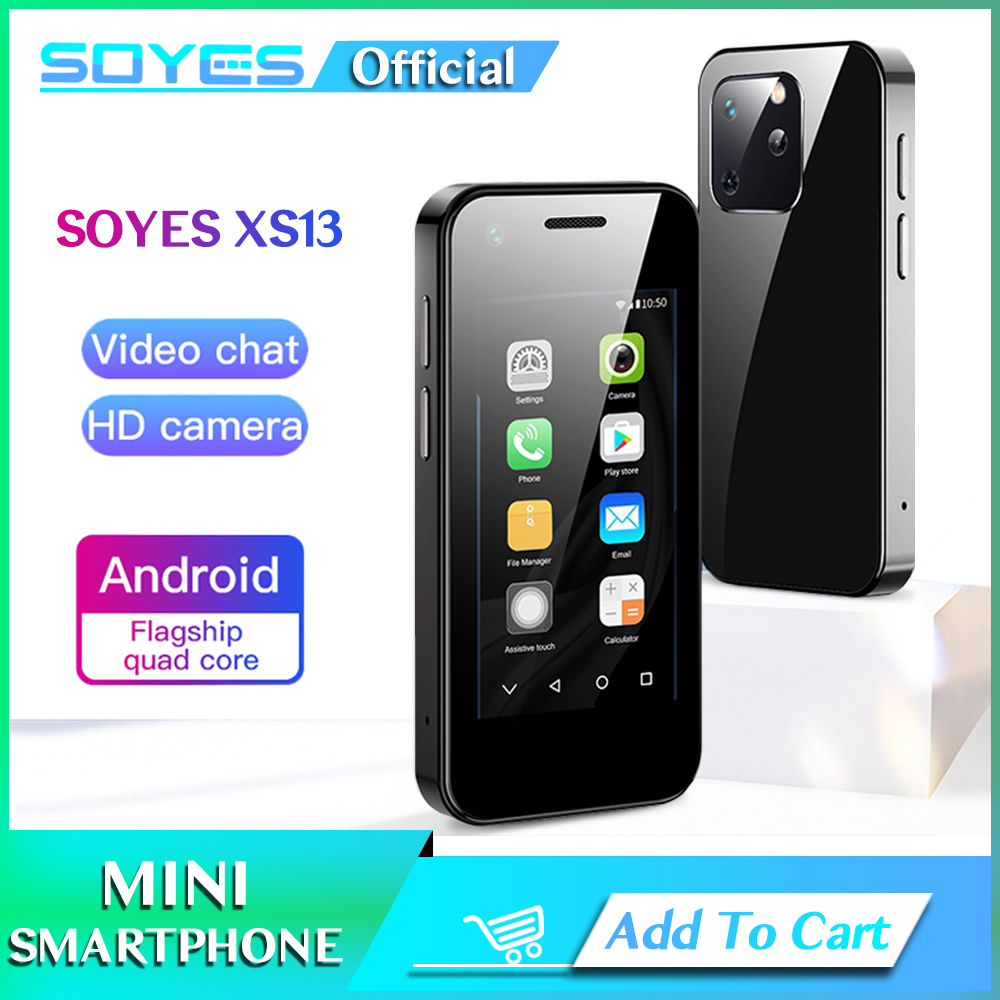 SOYES-teléfono inteligente XS13 Mini, dispositivo con Android 6,0, pantalla de 2,5 pulgadas, 1GB de RAM, 8GB de ROM, SIM Dual, cámara de 5MP, Google Play Store, regalo pequeño