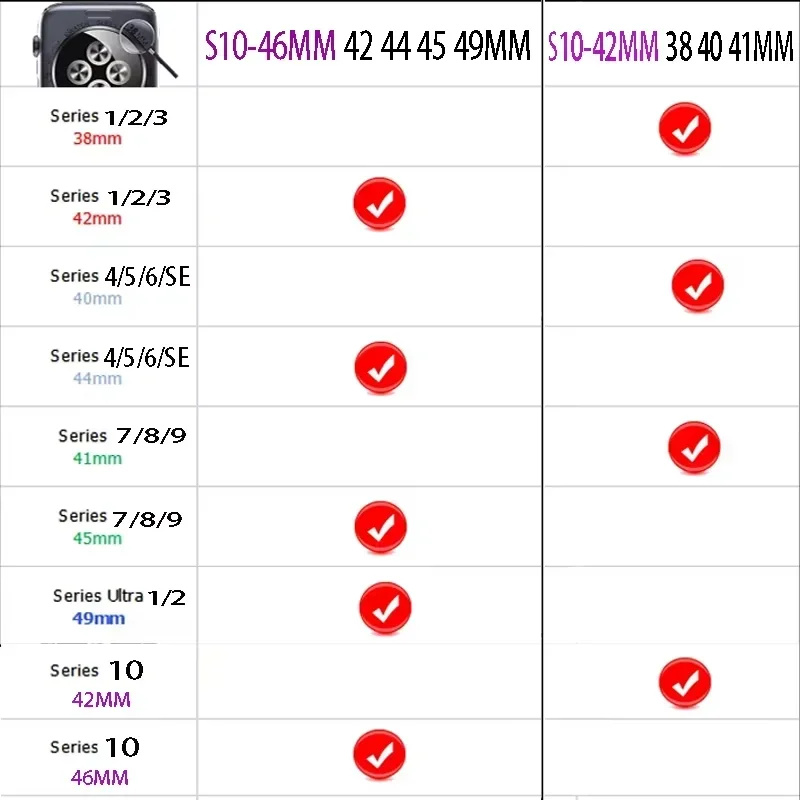ห่วงไนลอน Correa สําหรับ Apple Watch Band 45 มม.44 มม.46 มม.40 มม.49 มม.41 มม.42 มม.38 สร้อยข้อมือ iWatch Series 6 Se 7 8 9 10 ultra 2 สายรัด