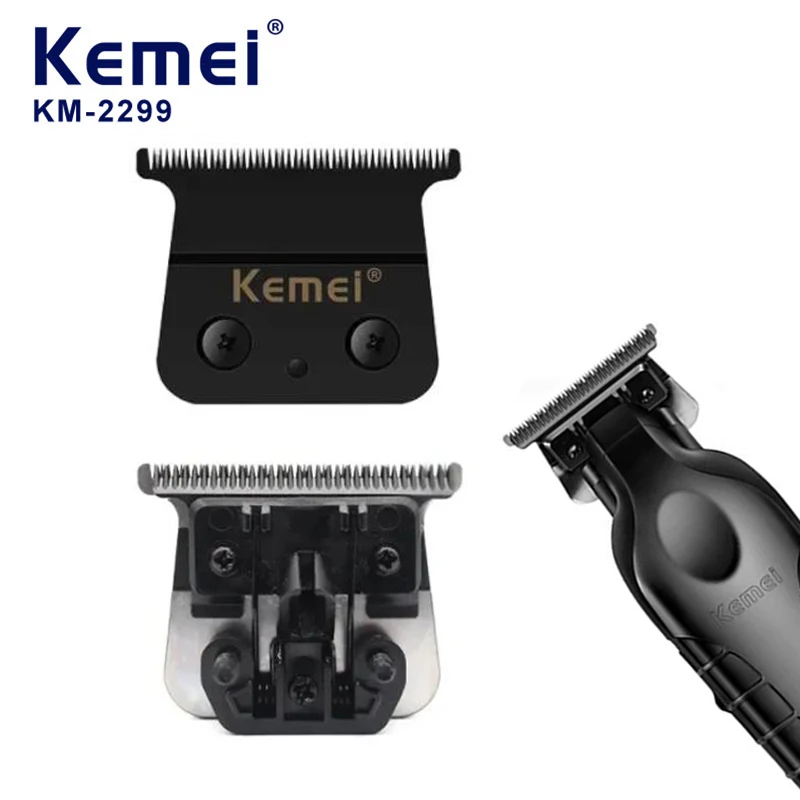 Kemei 2299, оригинальный сменный набор лезвий, профессиональные машинки для стрижки волос, детали ножей, аксессуары, лезвие триммера для волос