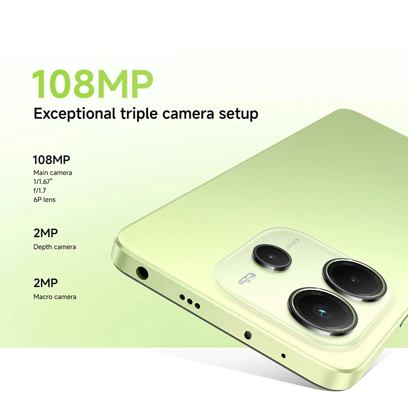 Versione globale Xiaomi Redmi Note 14 4G NFC MediaTek Helio G99-Ultra 108MP AI Camera 5500mAh batteria 6.67 "AMOLED 120Hz Display