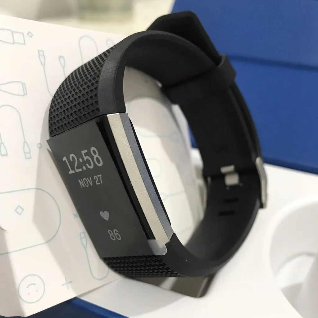 Fitbit Charge 2フィットネスリストバンドウォッチ、心拍数、スポーツバンド