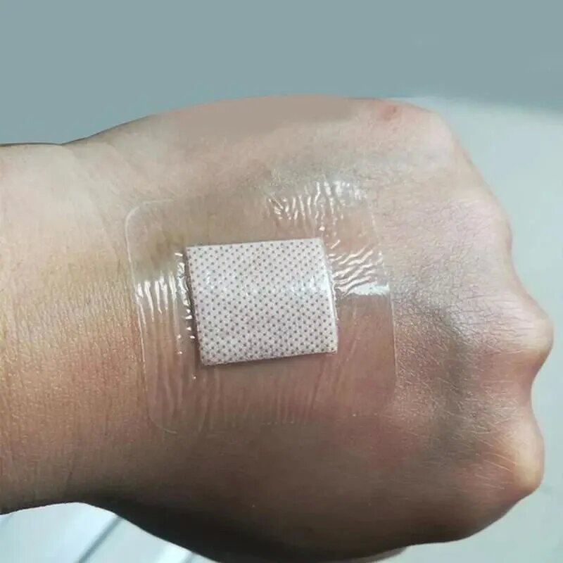 25 Stück quadratische Verband für Kinder, wasserdichtes medizinisches Wundpflaster, Erste Hilfe für Schnitte und Abrieb