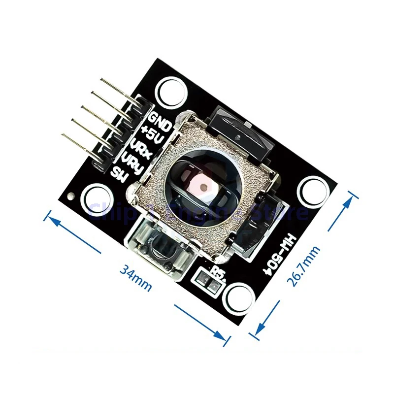 Für Arduino Dual-achse XY Joystick Modul Höhere Qualität PS2 Joystick Steuerhebel Sensor KY-023 elektronische bausteine