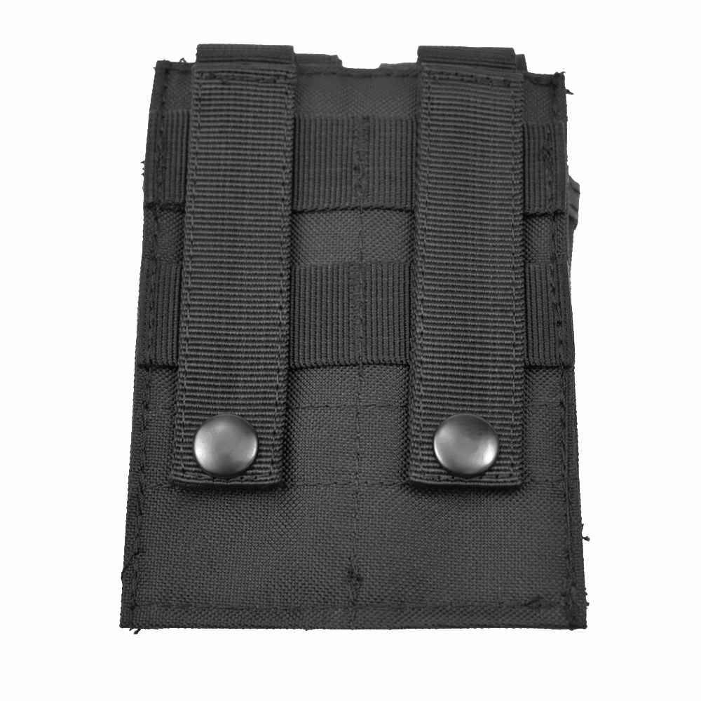 이중 권총 주머니 Molle 전술 탄창 주머니 벨트, 듀얼 매그 백 손전등 거치대 홀스터, 사냥 포켓 액세서리, 9mm
