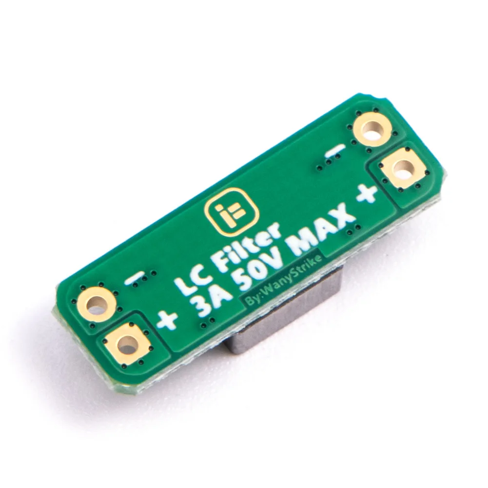 4PCS IFlight LC Filter Modul 3A 5-30V Integrierte Reverse Polarität Schutz für RC FPV Freestyle Drone Kamera AV Sender Pa