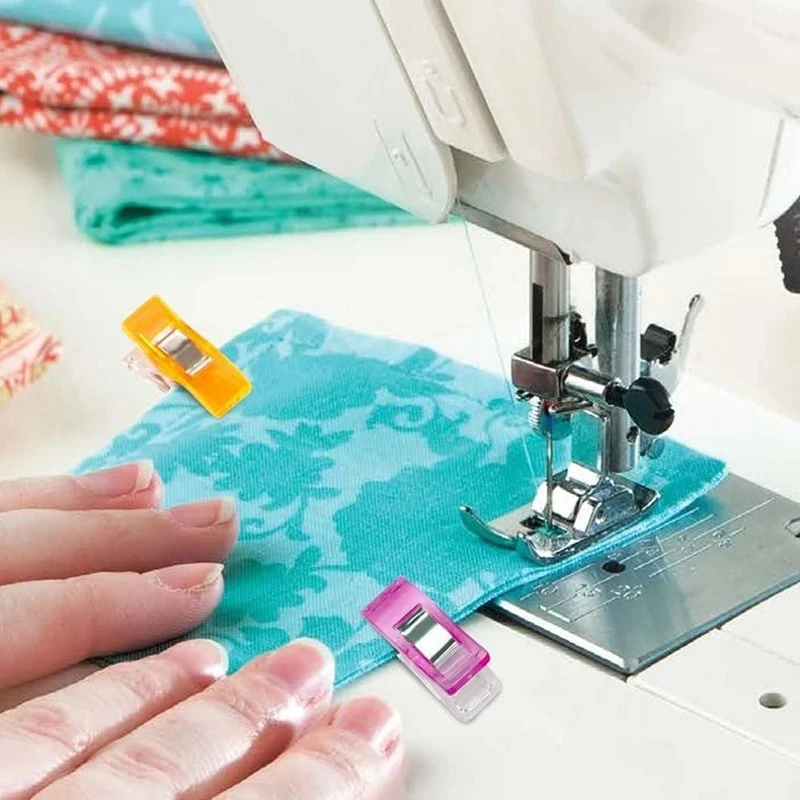 50 STKS Naaiclips Kleurrijke Clips Multifunctioneel Plastic Ambacht Haken Breien Veiligheid Kleding Clips Kleur Bindclips Papier