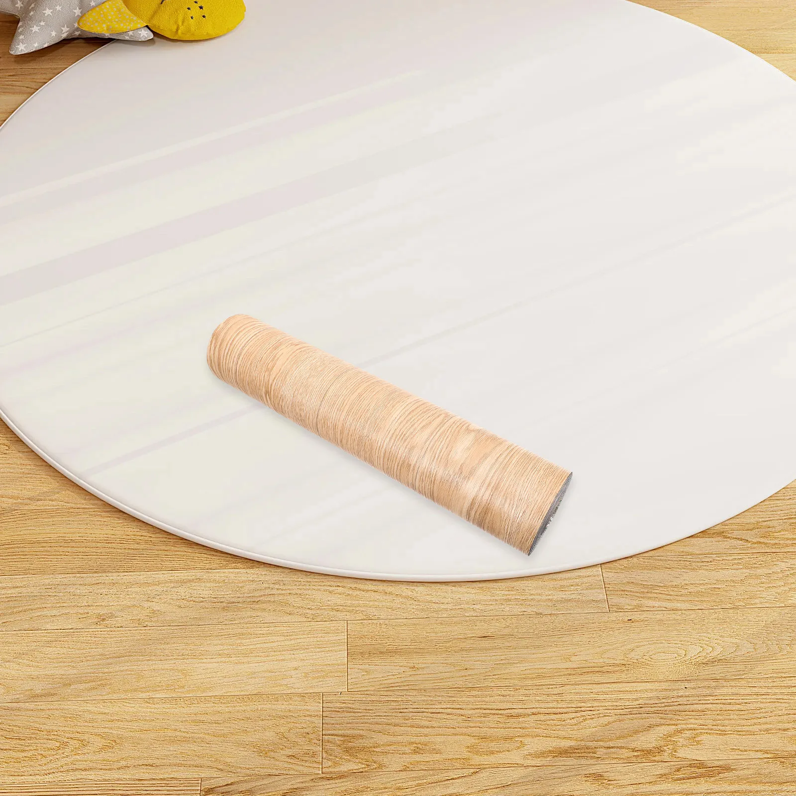 Azulejos de suelo autoadhesivos, resistentes al desgaste, instalación Diy suave para el hogar, oficina, supermercado, espacios públicos, cinta de suelo duradera