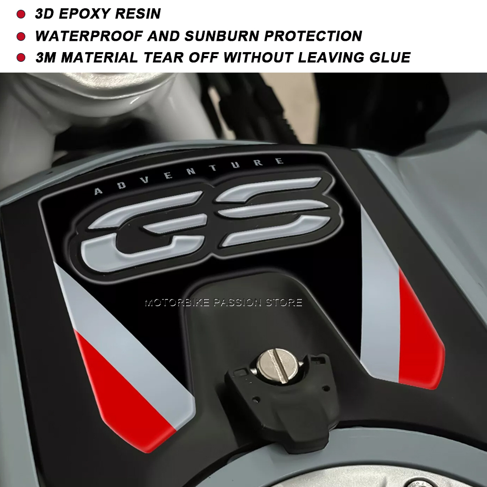 R1250GS Adventure 3D pegatina para motocicleta guantes caja calcomanías protectoras para Rallye R 1250 GS Adventure R 1250GS ADV 2018-2024