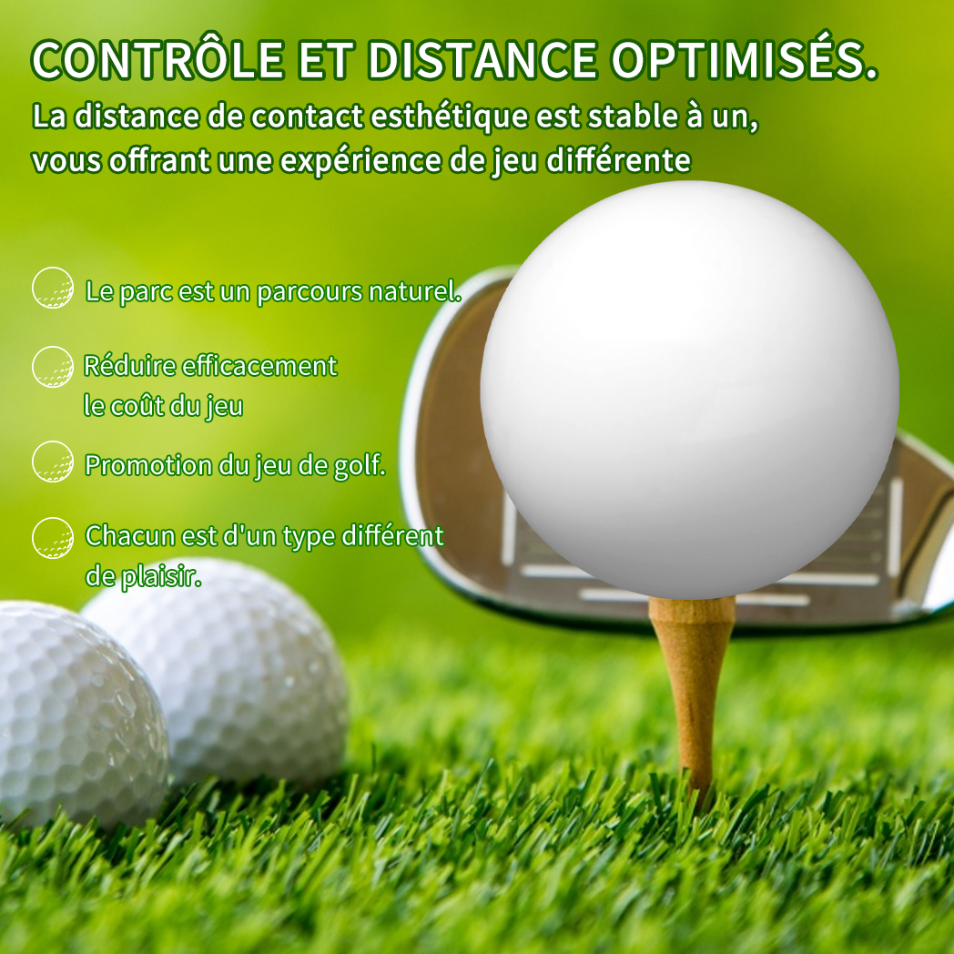 Caiton Premium Outdoor Park Golf Ik, Durable Multicolor Selection, Professional Standard Size, 6cm, 2.3 in