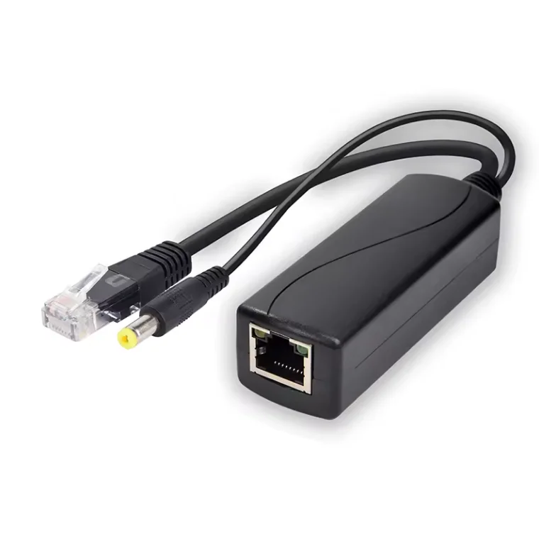 Кабель-разветвитель POE от 48 В/52 В до 5 В, 9 В, 12 В, IEEE802.3af/at, 10/100 Мбит/с, Ethernet-разветвитель POE