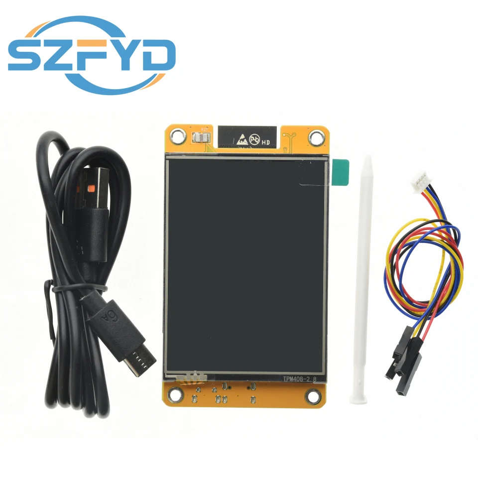 Esp32 wifi & bluetooth placa de desenvolvimento 2.8 polegada lcd tft módulo 240*320 tela exibição inteligente com toque WROOM para arduino
