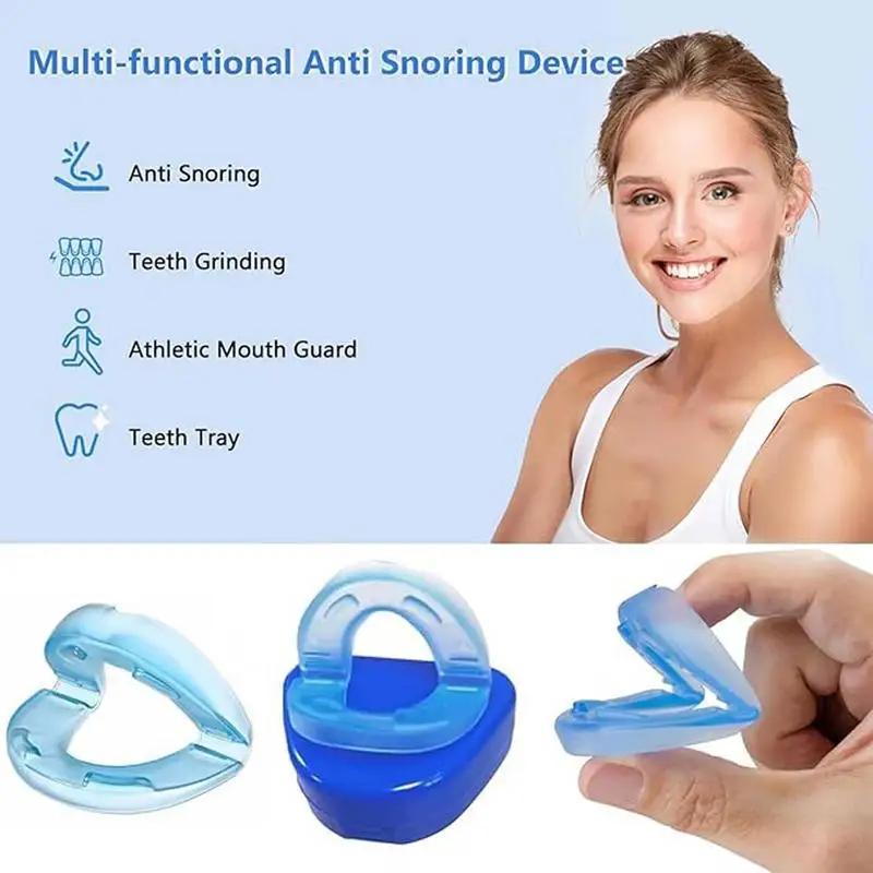 Anti Snoring Mouthpiece Reusable Honex Snore Stoppers Sleep Difficulty Snore Stoppers Solution For Comfort & Easy Breathing