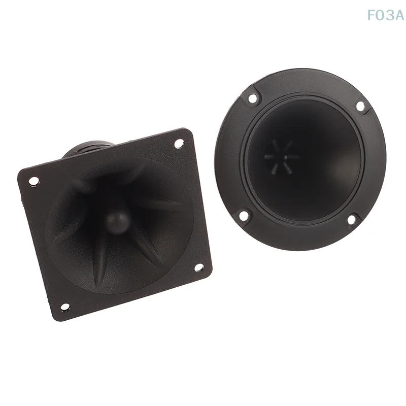 2Pcs Tweeters 85MM Piezoelectric Tweeter Loudspeaker Ceramic Buzzer Treble Square Audio Speaker