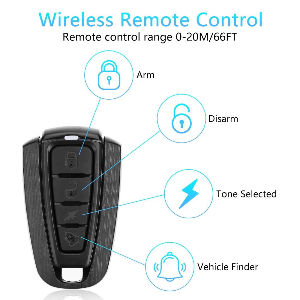 Remote Control For A2 A5 A6 A8Pro Alarm