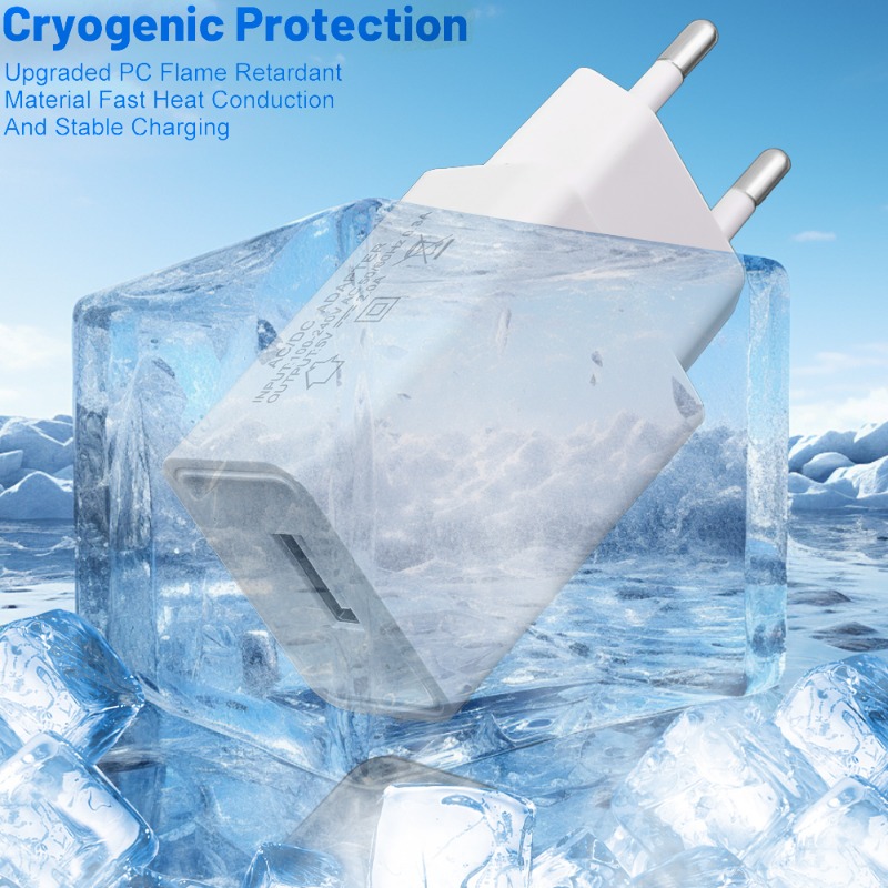 5V2A 5V1A Wall USB Phone Chargers EU/US Plug for IPhone Samsung Xiaomi Google Universal Travel Fast Charging Power Adapter