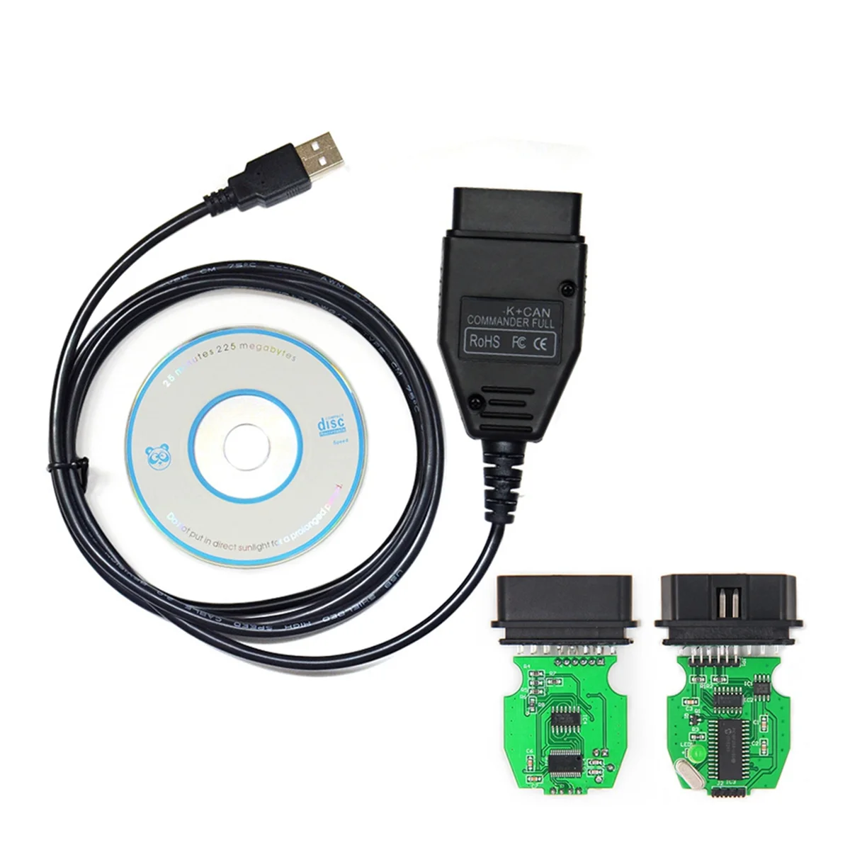 Para VAG K + CAN Commander 1,4 FT232RL Chip para AUDI/VW/Skoda/Seat para VAG K + CAN 1,4 k-line Commander