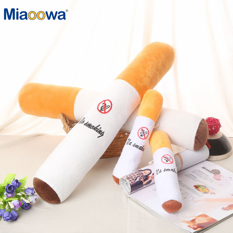 30-110 ซม.สูบบุหรี่ทรงกระบอก Sleeping บุหรี่หมอน Smulation Plush ของเล่นแฟชั่นของขวัญวันเกิดเพื่อน