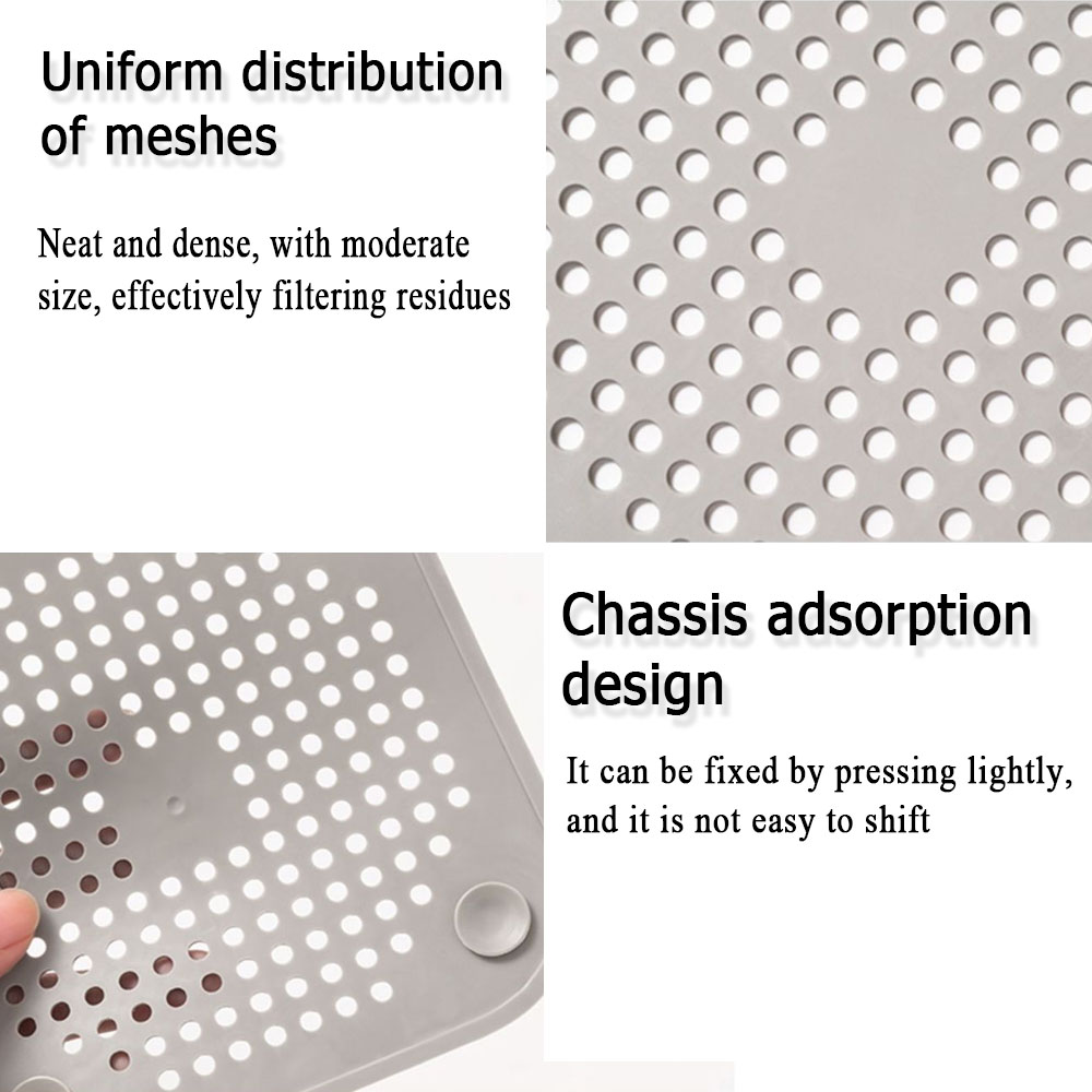 Silikon Mit Saugnapf Bodenablauf Aufkleber Badezimmer Kanalisation Haar Filter Ablauf Abdeckung Hause Boden Ablauf Matte Bad Zubehör