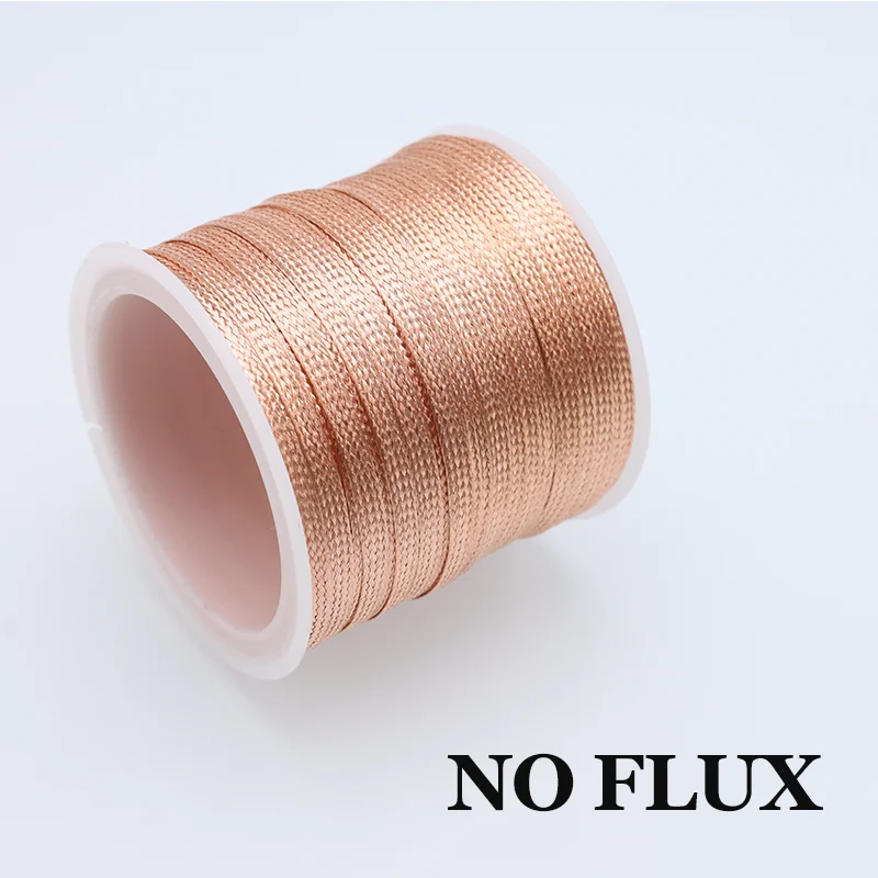 6/8/10/15/20M Length Desoldering Braid Wick Solder Remover Wire Low Residue No-Clean for PCB BGA Welding Rework Soldering Tool