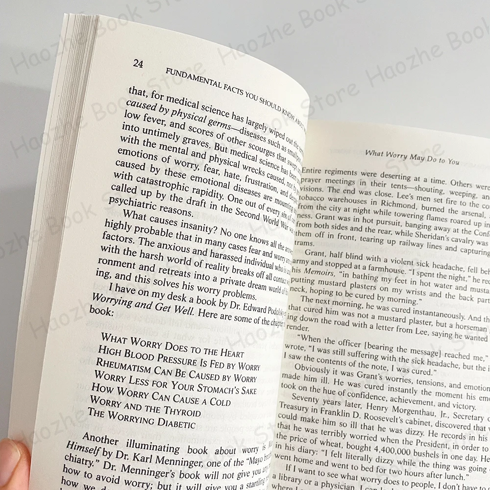 So stoppen Sie Sorgen und beginnen Sie zu leben: Zeitgeprüfte Methoden zur Eroberung von Sorgen durch Dale Carnegie Stressmanagement Englisches Buch