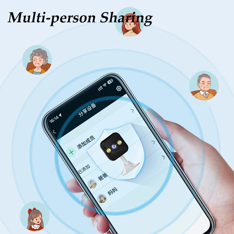2025 nueva cámara de seguridad 2K 3MP HD Wifi cámara web inteligente para el hogar Audio bidireccional Color noche detección de movimiento cámara de vigilancia con luces