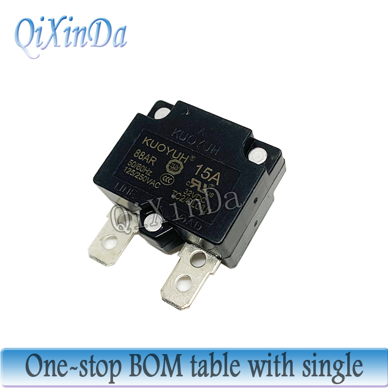 1 Stück neu 88ar 3a 4a 5a 6 a7a 8a 10a 15a 20a 24a 25a Überlast schalter mit automatischem Zurücksetzen des Leistungs schalters über den Stroms chutz