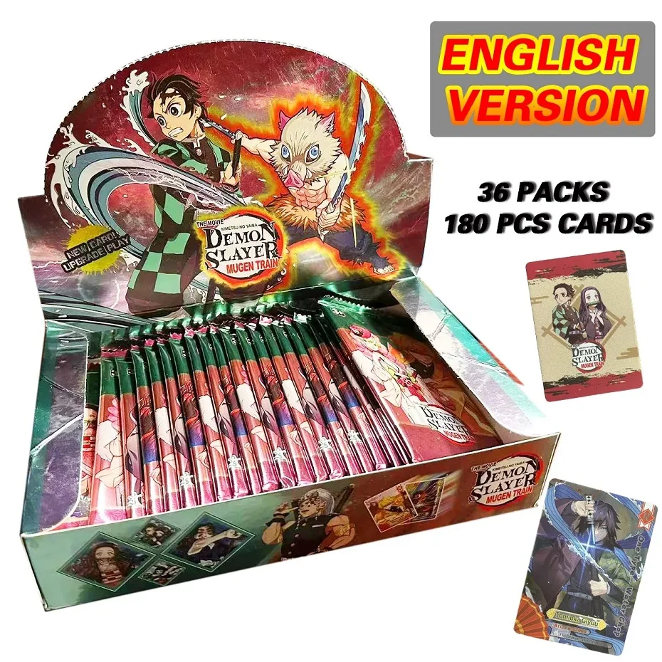 Flash Dämon Slayer Karten Mugen Zug SSP-Karte ultra seltene Karte Tanjirou Kamado Nezuko Charakter Sammlung karte