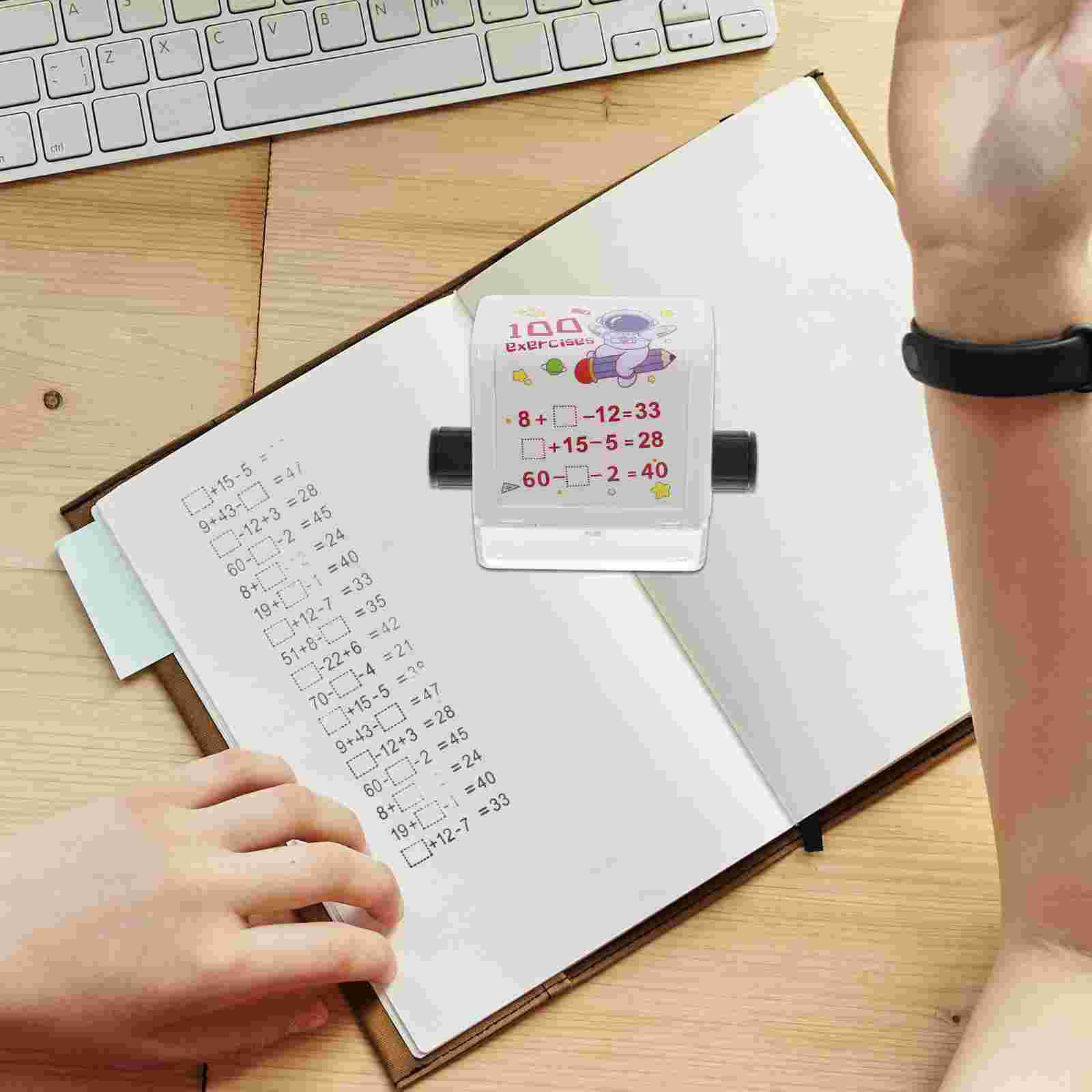 Addition and Subtraction Teaching Stamp Math Scroll Roller Teacher Stamps Small Learning Digital Lovely Postage