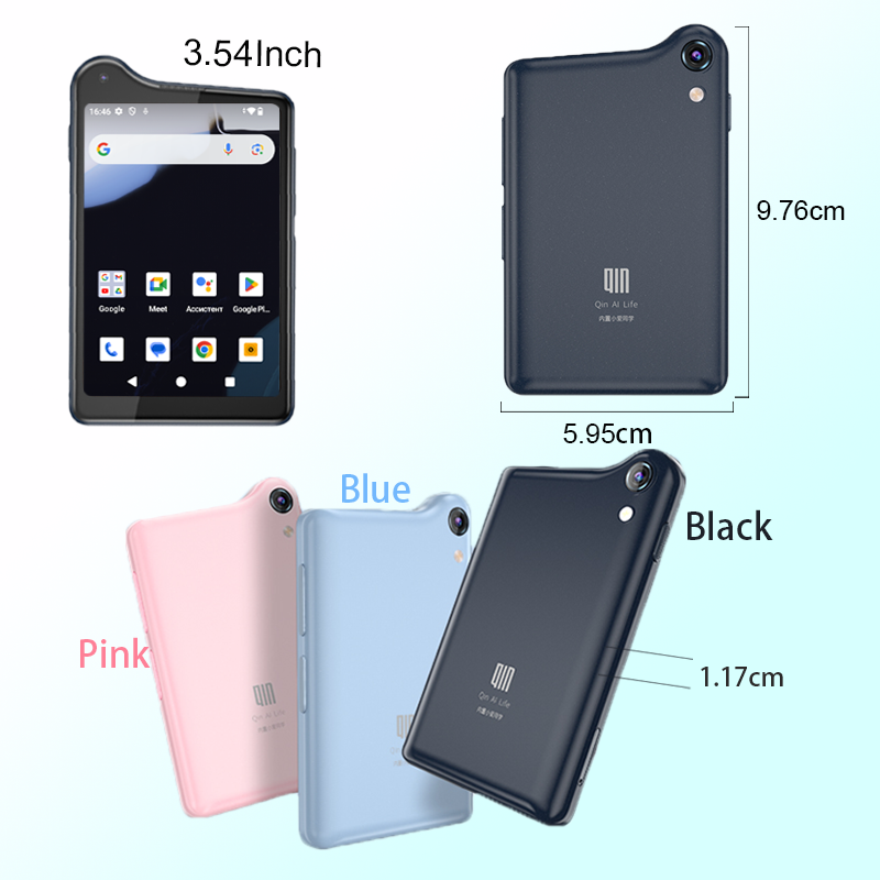 Nuevo Qin K25 Android 14 Google Paly MTG81 pantalla táctil 3,54 pulgadas RAM4GB ROM 128GB Wifi Bluetooth Mini teléfono