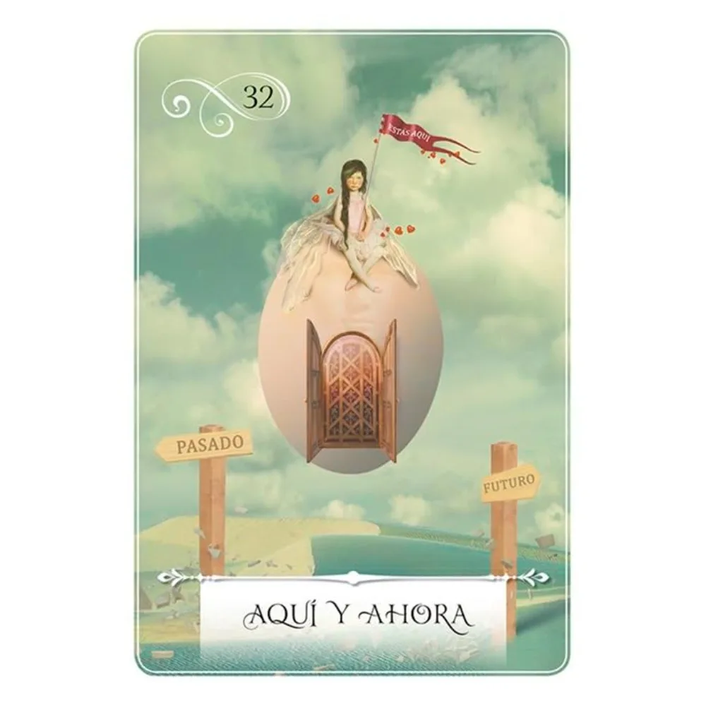 Oracle of Wisdom To Make Decisions In Life 52 Divination Oracle Cards Spanische Ausgabe 10,5 * 7,5 cm