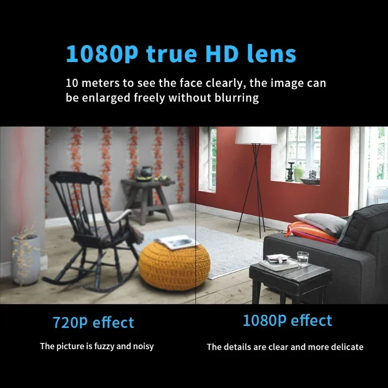 1080P HD Wireless WiFi Mini Kamera Baby Monitor Indoor Sicherheit Überwachung Nachtsicht IP Cam Video Recorder Sicherheit Camcorder