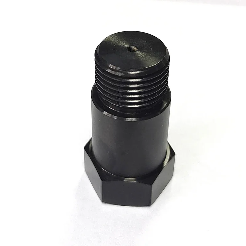 M18 * 1,5 Sauerstoff Sensor Spacer CNC 43mm Sauerstoff Sensor Spacer Expansion CEL Fix Lambda Staubdicht Adapter