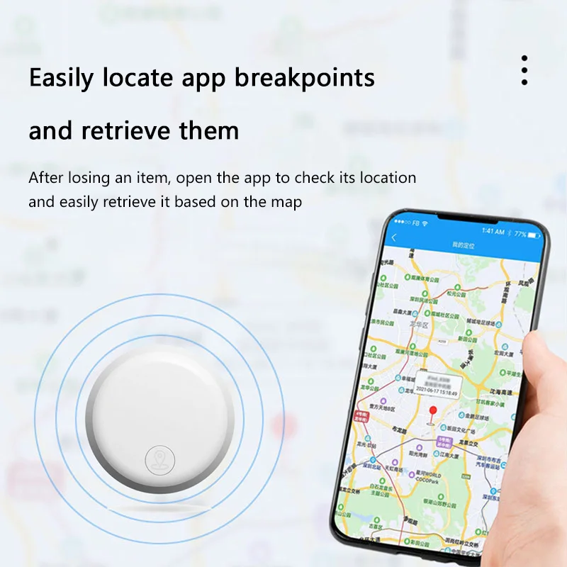 XIAOMI новый GPS трекер умное устройство с защитой от потери напоминания автомобильный Bluetooth для Apple Android Finder локатор отслеживания Air Tag 2025