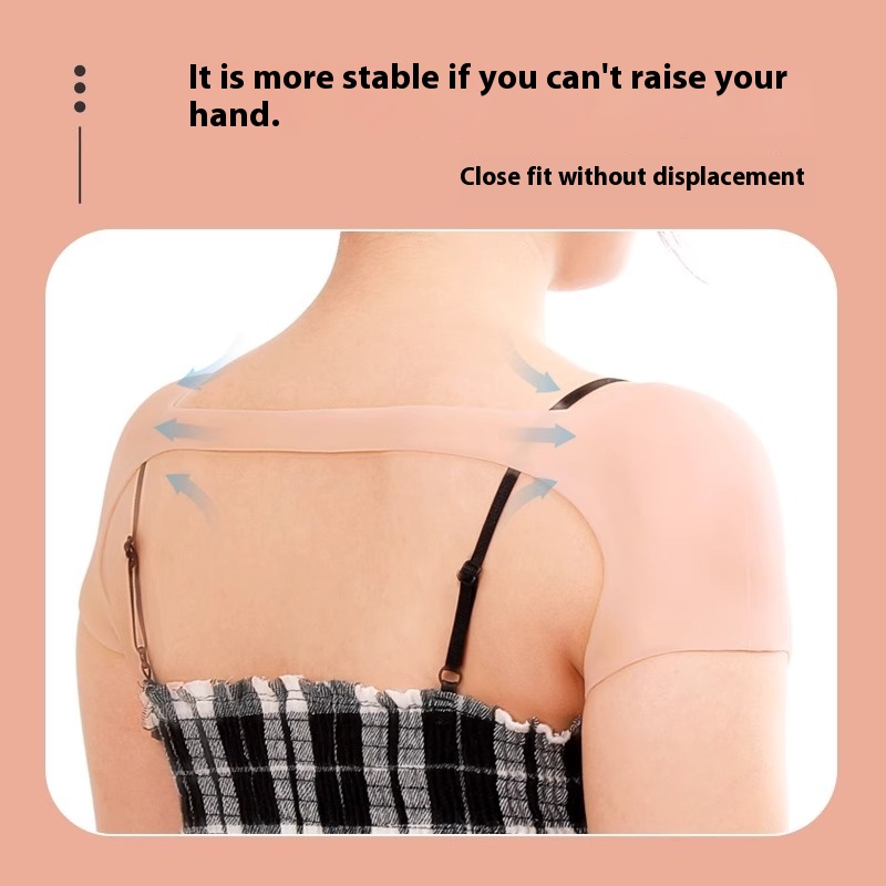 Verstelbare siliconen schoudervullingen Afneembare vierkante contour Cosplay Enhancer Herbruikbare slanke vulling Kostuumaccessoire Heren Dames