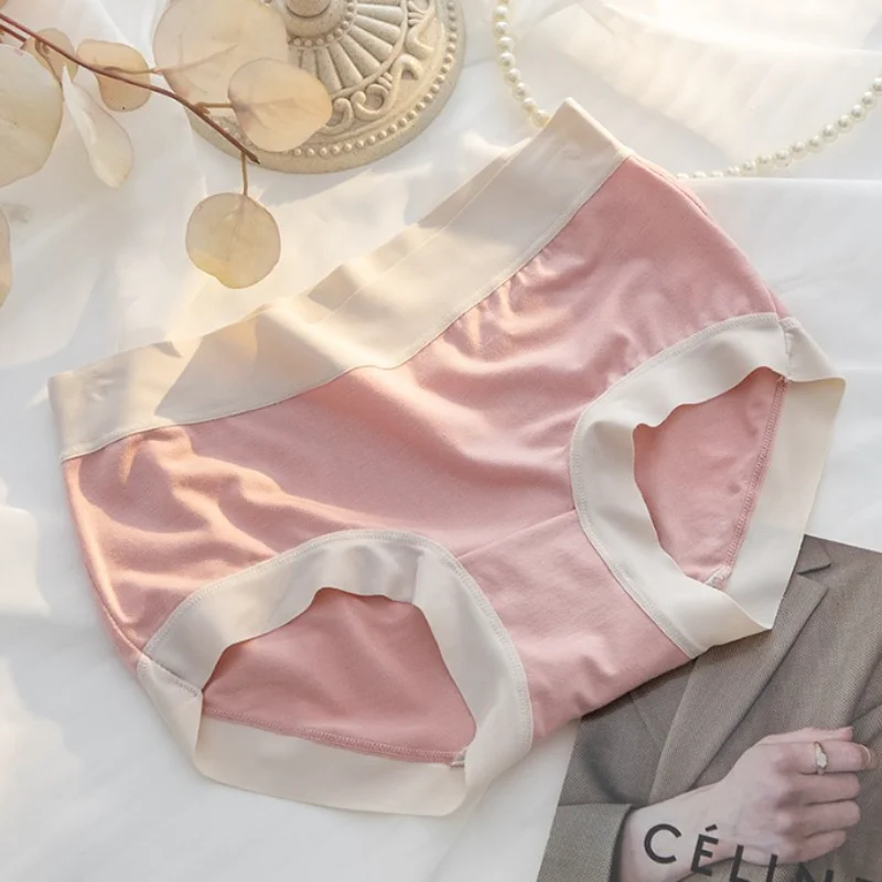 Bragas de Modal para mujer, ropa interior sin costuras, calzoncillos femeninos transpirables de algodón, bragas para niñas, lencería íntima Sexy de talla grande