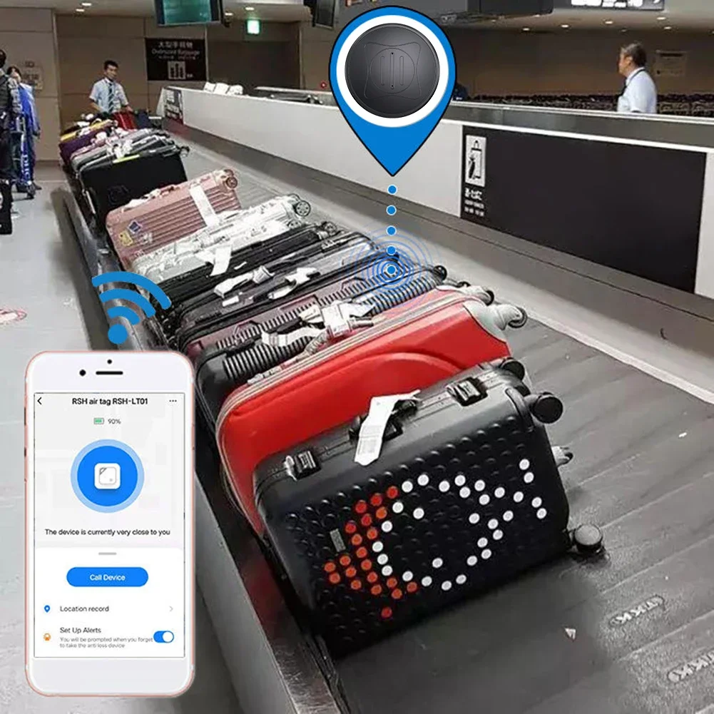 Autolocator van toepassing op apparaat voor oudere kinderen/huisdieren Op een voertuig gemonteerd Sterke magnetische adsorptie Geen installatie Upgrade-locator