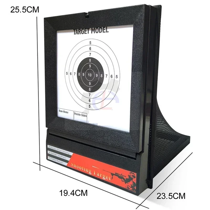 Target Box Shooting Net Cloth Metal Adult Target Practice Paper Targets Slingshot Collection Slingshot Box CSGO Recycling Target