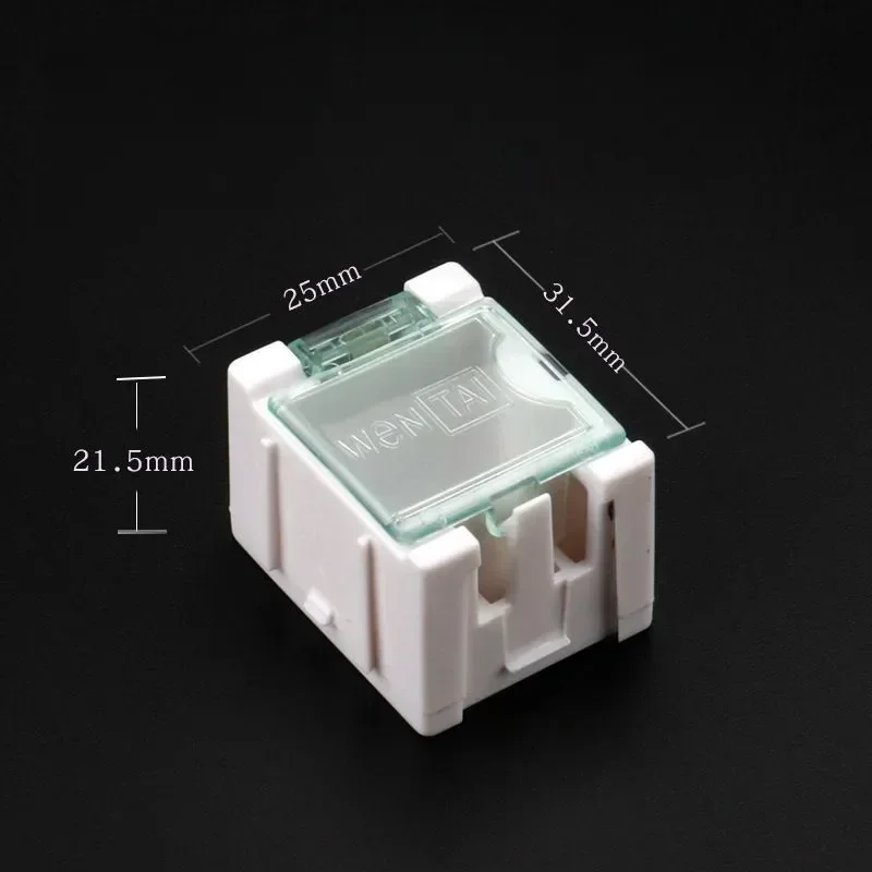 1-10pcs Mini Storage Box IC Electronic Component Container Case SMD Element Parts Boxes Resistance Capacitance Storage Cases