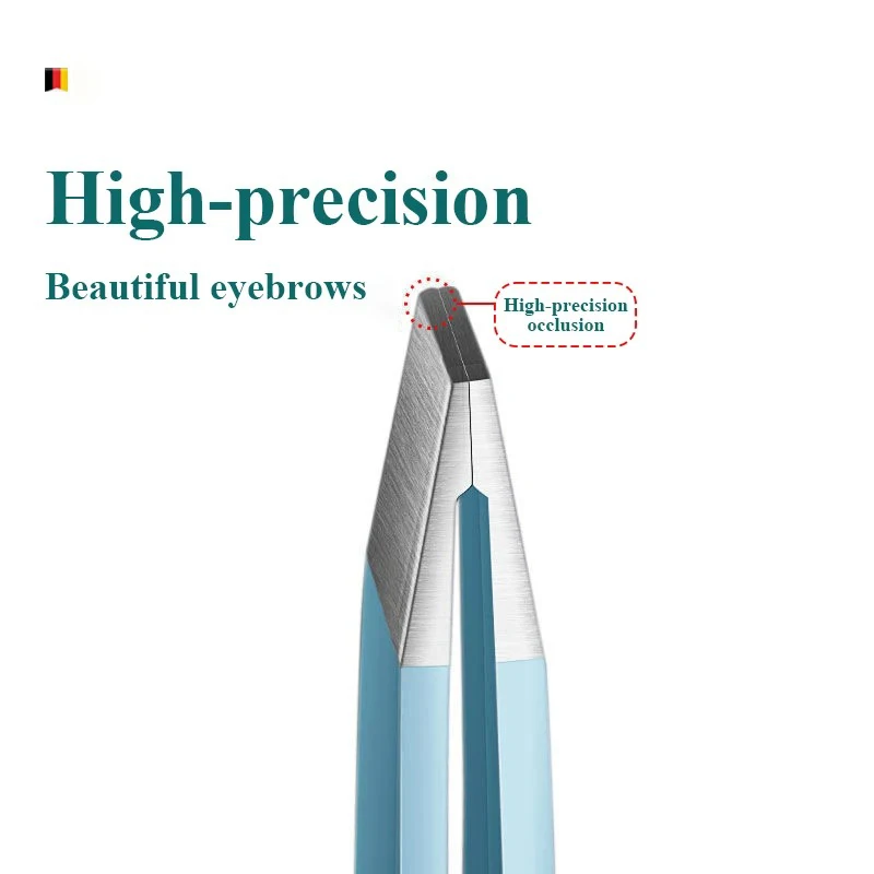 4 ชิ้นคุณภาพสูง Eyebrow Tweezer ผมสีสันความงาม Fine ขน Puller สแตนเลส Slanted Brow คลิปกําจัดเครื่องมือแต่งหน้า