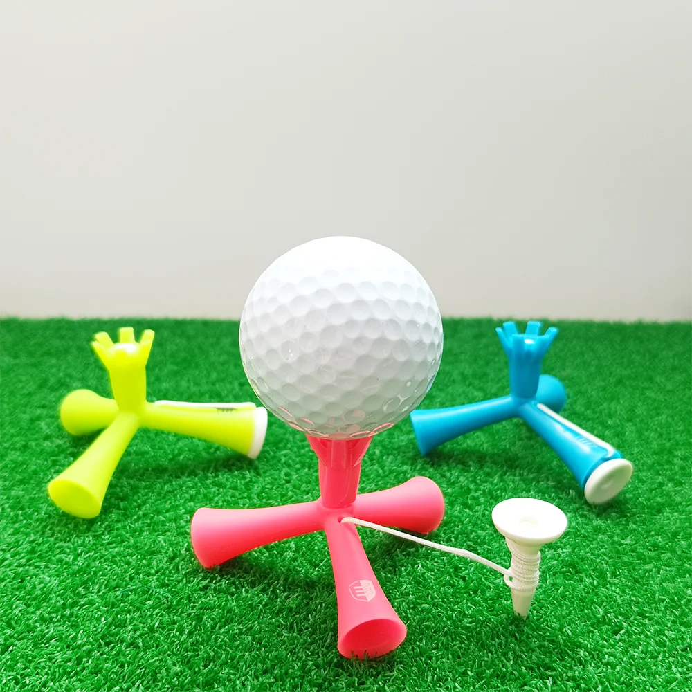 1pc Marke Neue Einstellbare Golf Tee Stativ Höhe Kunststoff Golf Tees Halter für Golf Praxis Training Kinder Frau schönes Geschenk