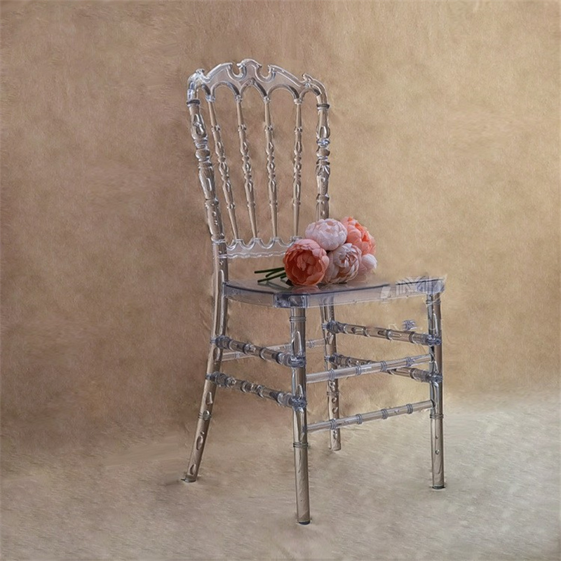 100 Pcs Heißer Transparent Kristall Chiavari Abnehmbare Acryl Harz Funiture Hochzeit Stuhl Für Hochzeit Moment Oder Hotel Party