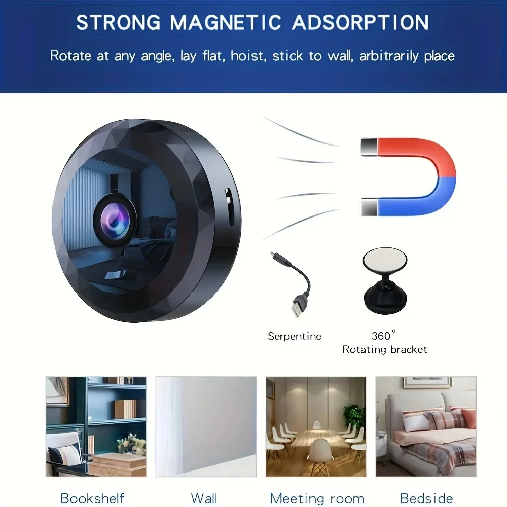 Wireless WiFi A11 1080P HD Camera Mini WiFi Monitoring Video Security Camera Rechargeable Battery Motion Detection Camcorders