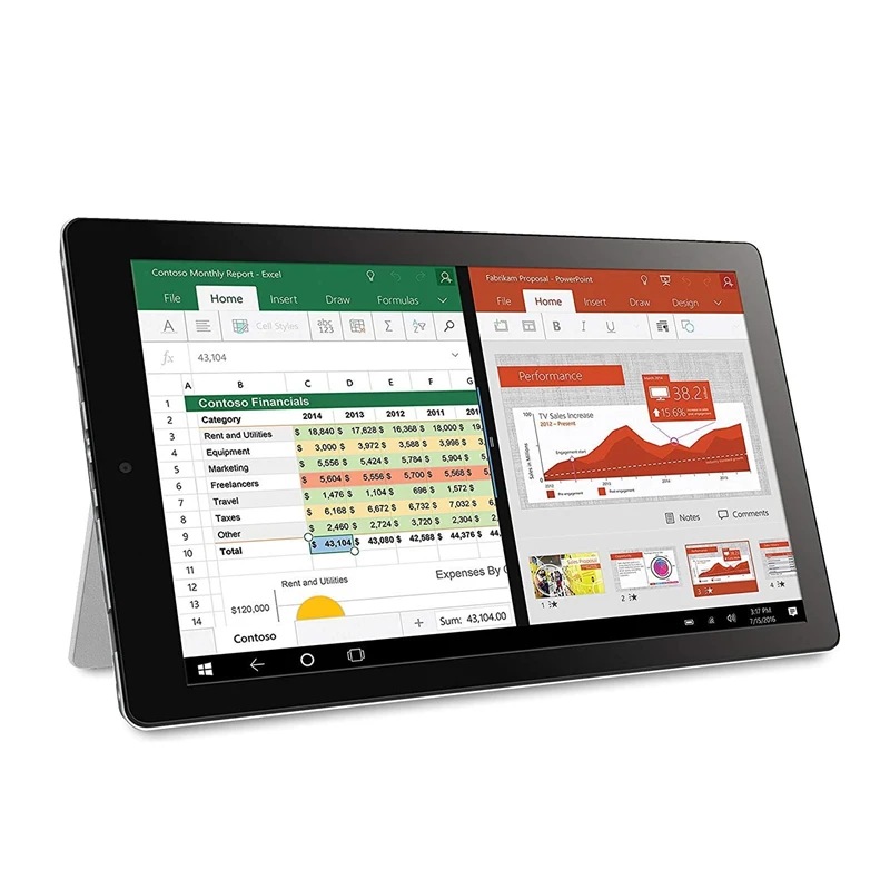 2025 Neue 10,1 ZOLL 2 GB DDR + 32 GB ROM W101SA Windows 10 Tablet Quad Core 1280 x 800 IPS-Bildschirm HDMI-kompatible Dual-Kamera