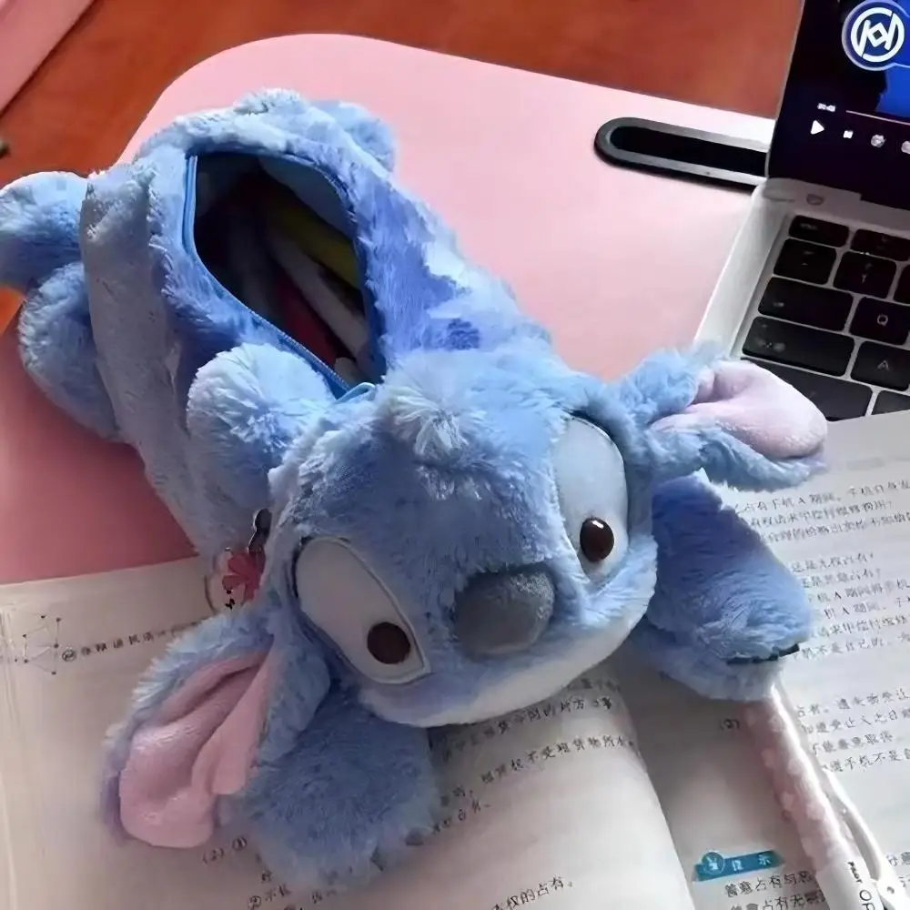 Astuccio per matite Stitch Borsa portaoggetti portatile multifunzionale ad alta capacità Astuccio per matite carino alla moda Regalo per bambini di cancelleria