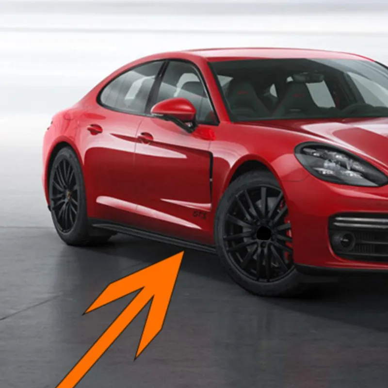 2 uds estilo de coche GTS emblema del cuerpo insignia pegatina para Porsche Panamera Spyder Carrera Macan Boxster Cayman Cayenne 971 911 718