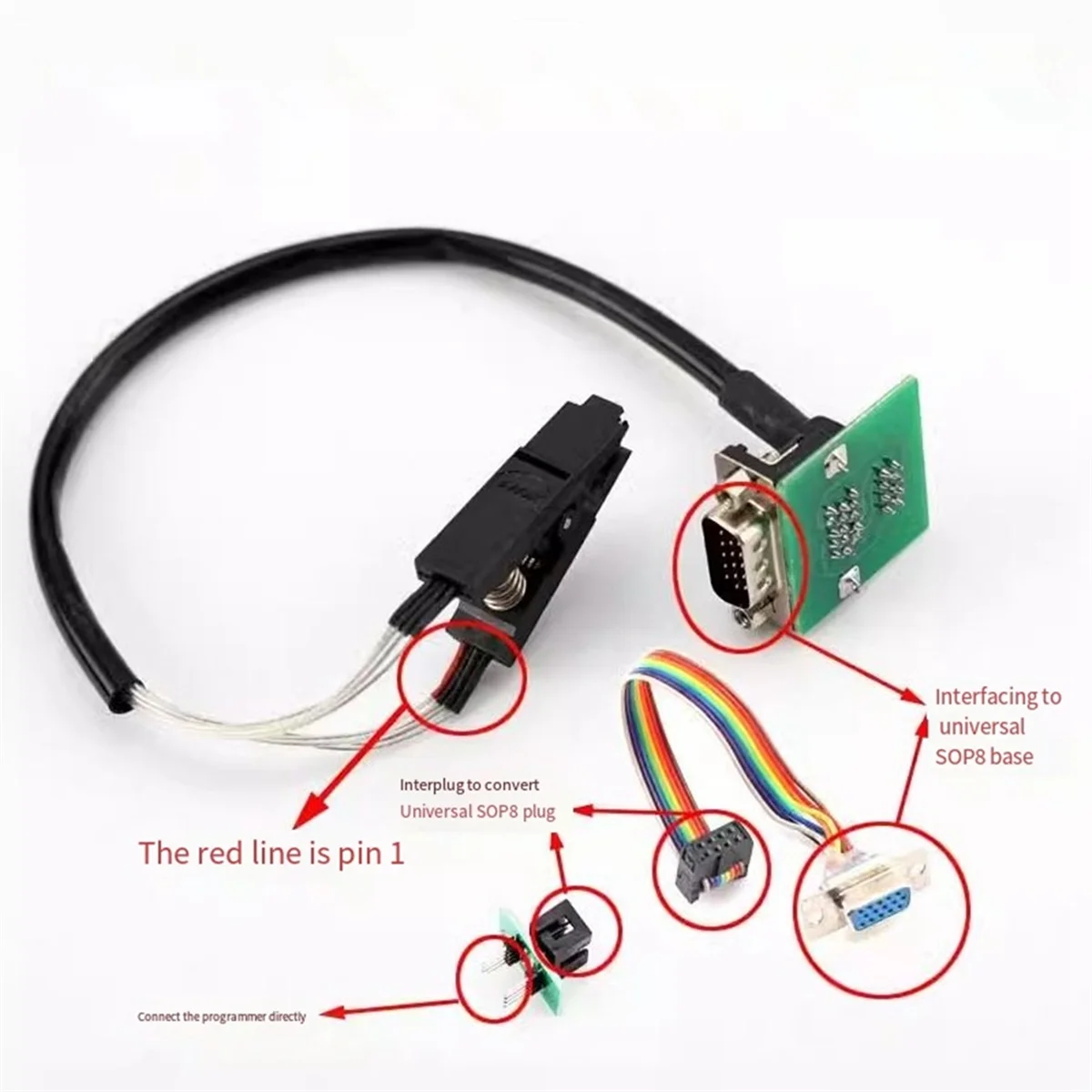 Автомобильный зажим для программирования FEM BDC Xhorse Key Tool Plus VVDI PROG CGDI ACDP для BMW X1 X3 X5 X6 X7 3 Series G