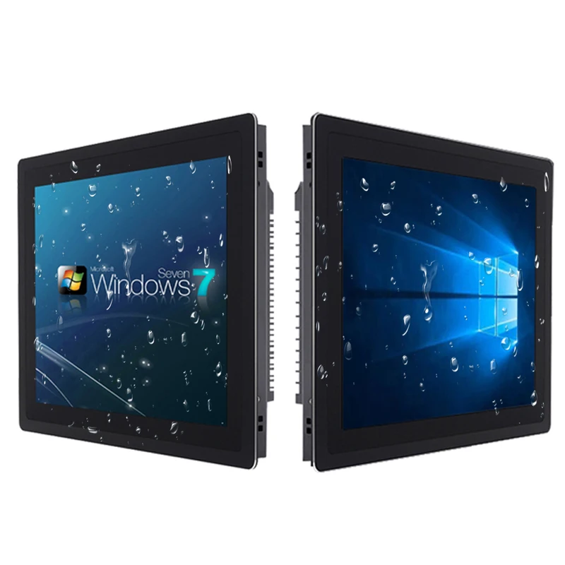Mini tableta Industrial de 17 pulgadas, Panel de PC todo en uno con pantalla táctil capacitiva, WiFi RS232 COM para Win10 Pro 1280*1024