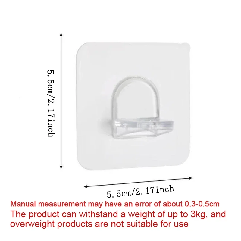 Regalhalterung, selbstklebender Nagel, selbstklebender Kleiderschrank, Regalhalterung, Clip, Wandaufhängung, Trennwand, nicht stanzend, starke Halterung