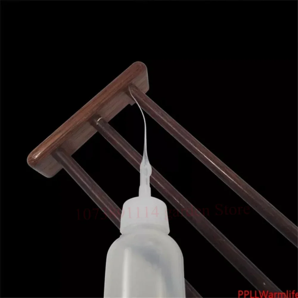 100 Nhựa Pc Keo Dưới Đầu Dùng Một Lần Micro Đầu Thả Ống Vòi Phun Cho 502 Ống Cao Su Keo Mở Rộng Độ Chính Xác Applicator