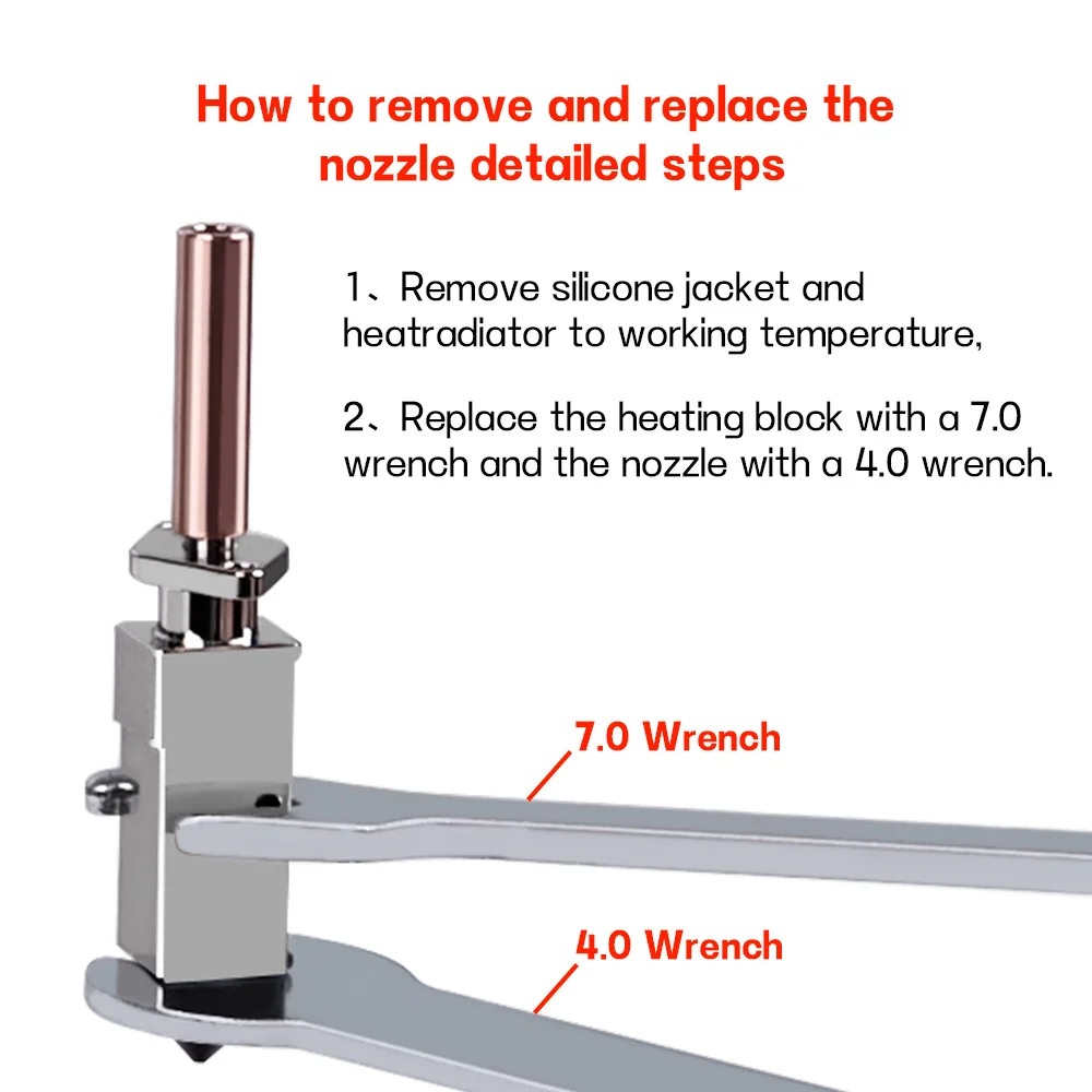Для Bambu Lab Hotend Upgrade 2,0 версия сопла bambulab Bi Metal Fit Bamboo Bambulabs X1 X1C P1P P1S hotend P1P Термистор